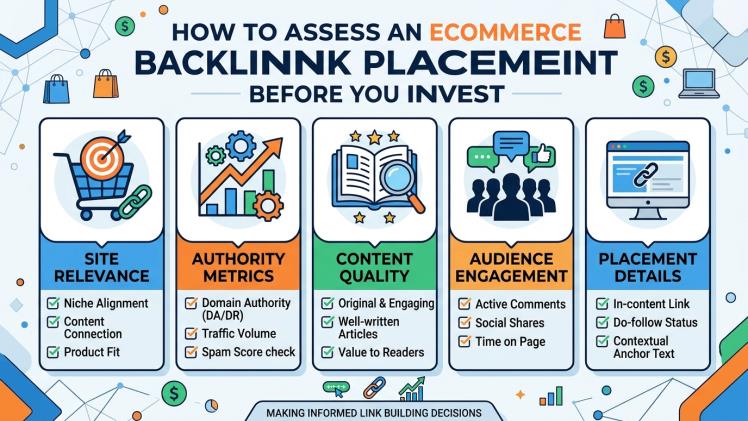 How to Assess an Ecommerce Backlink Placement Before You Invest